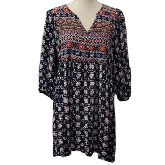 Umgee Bohemian Patterned Women's Top/Dress - Picture 1 of 3
